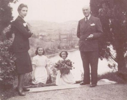 Le Compositeur et Organiste Ermend Bonnal, 1880-1944, et sa femme Hélène Bonnal.